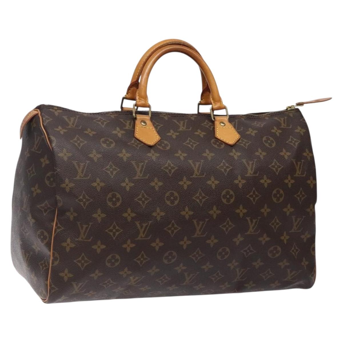 LOUIS VUITTON Monogram Speedy 40 Hand Bag M41522 LV 138783