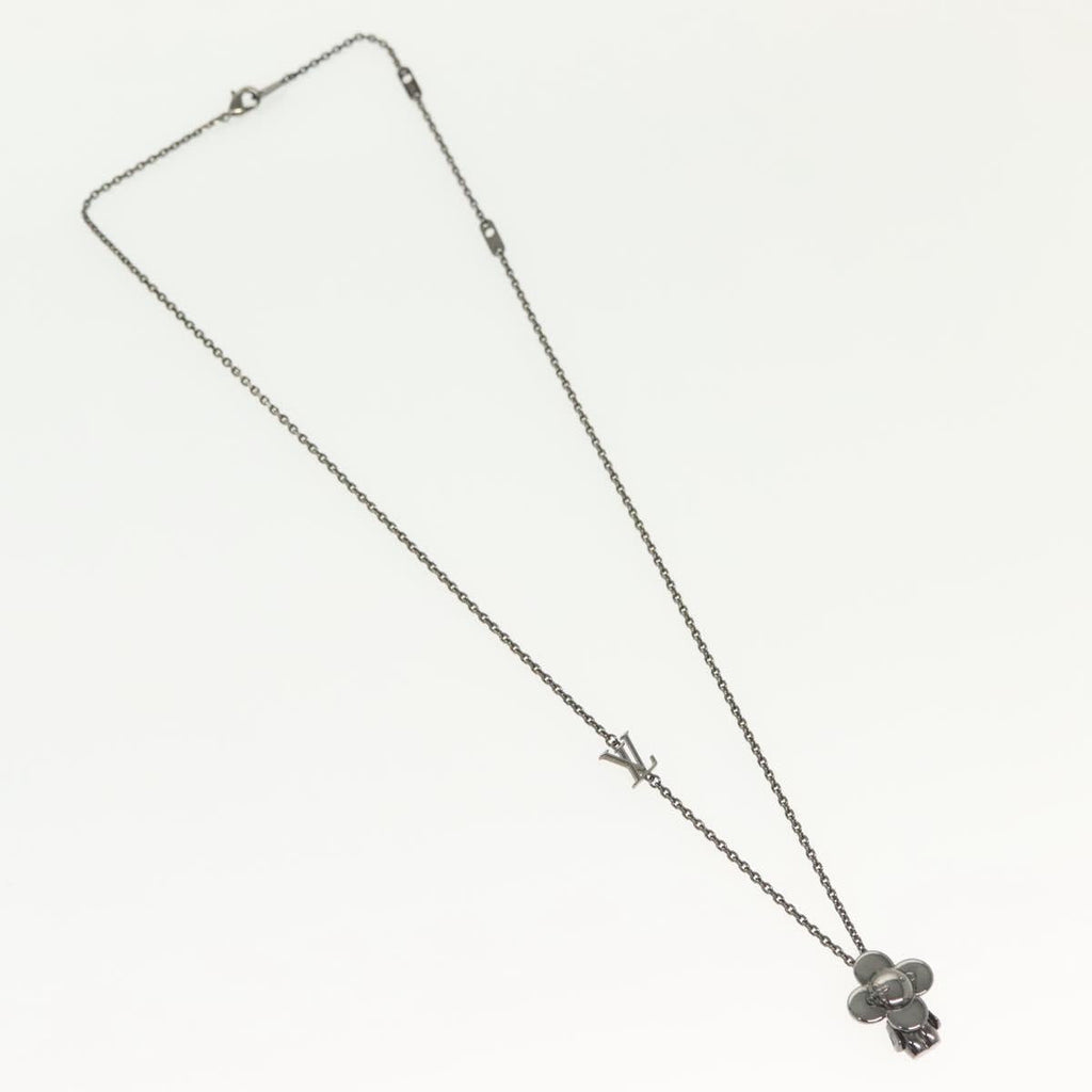 LOUIS VUITTON Pendant Vivienne Necklace metal Gunmetal M00831 LV 138910