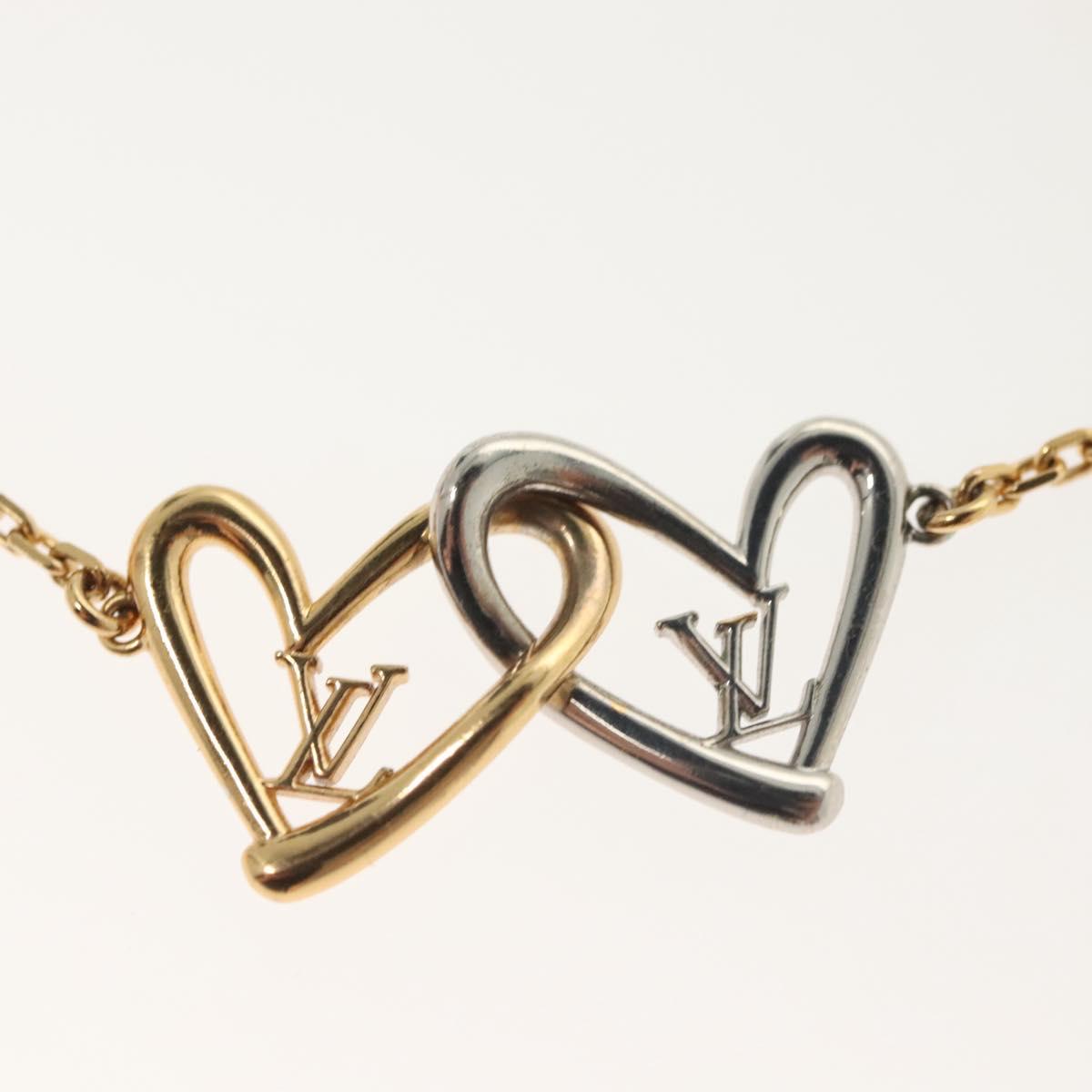 LOUIS VUITTON Brassle Heart Falling in Love Bracelet metal M00466 LV 138914