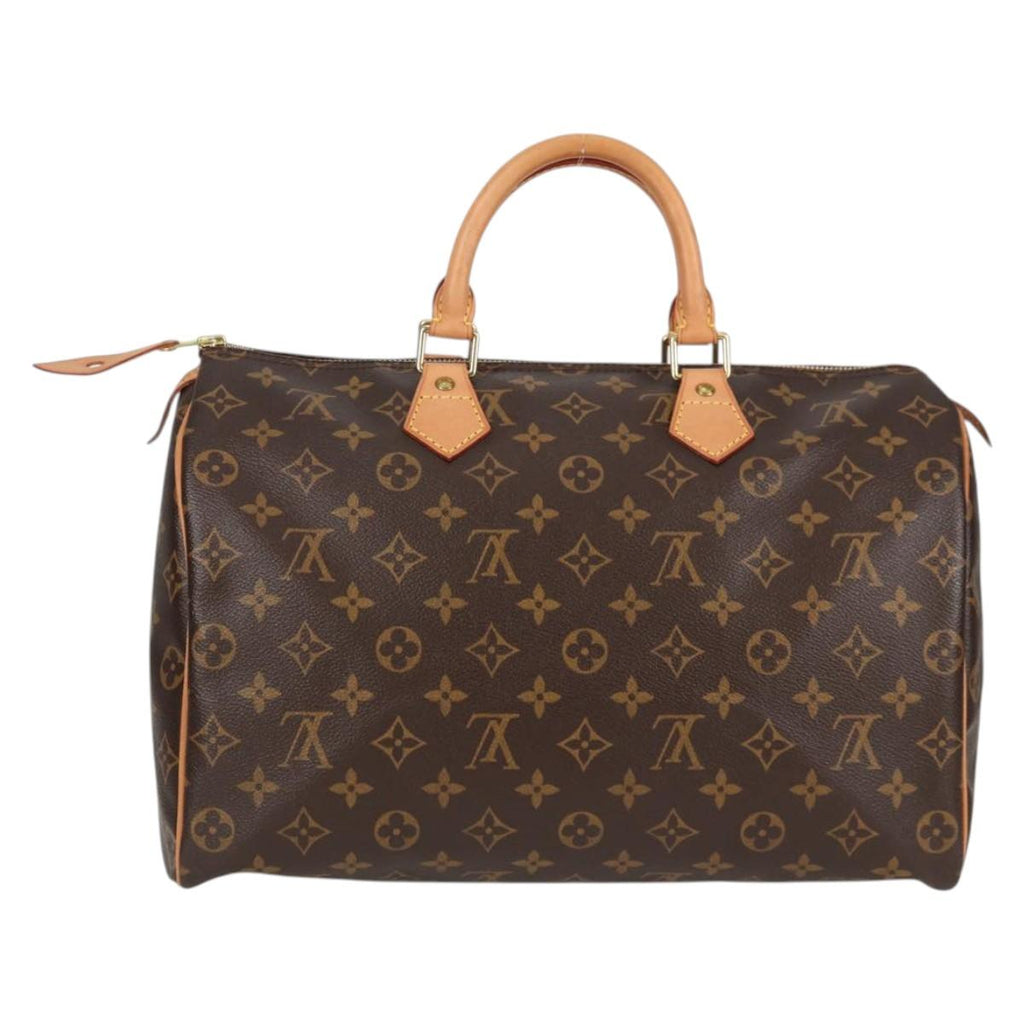 LOUIS VUITTON Monogram Speedy 35 Hand Bag M41524 LV 138963A