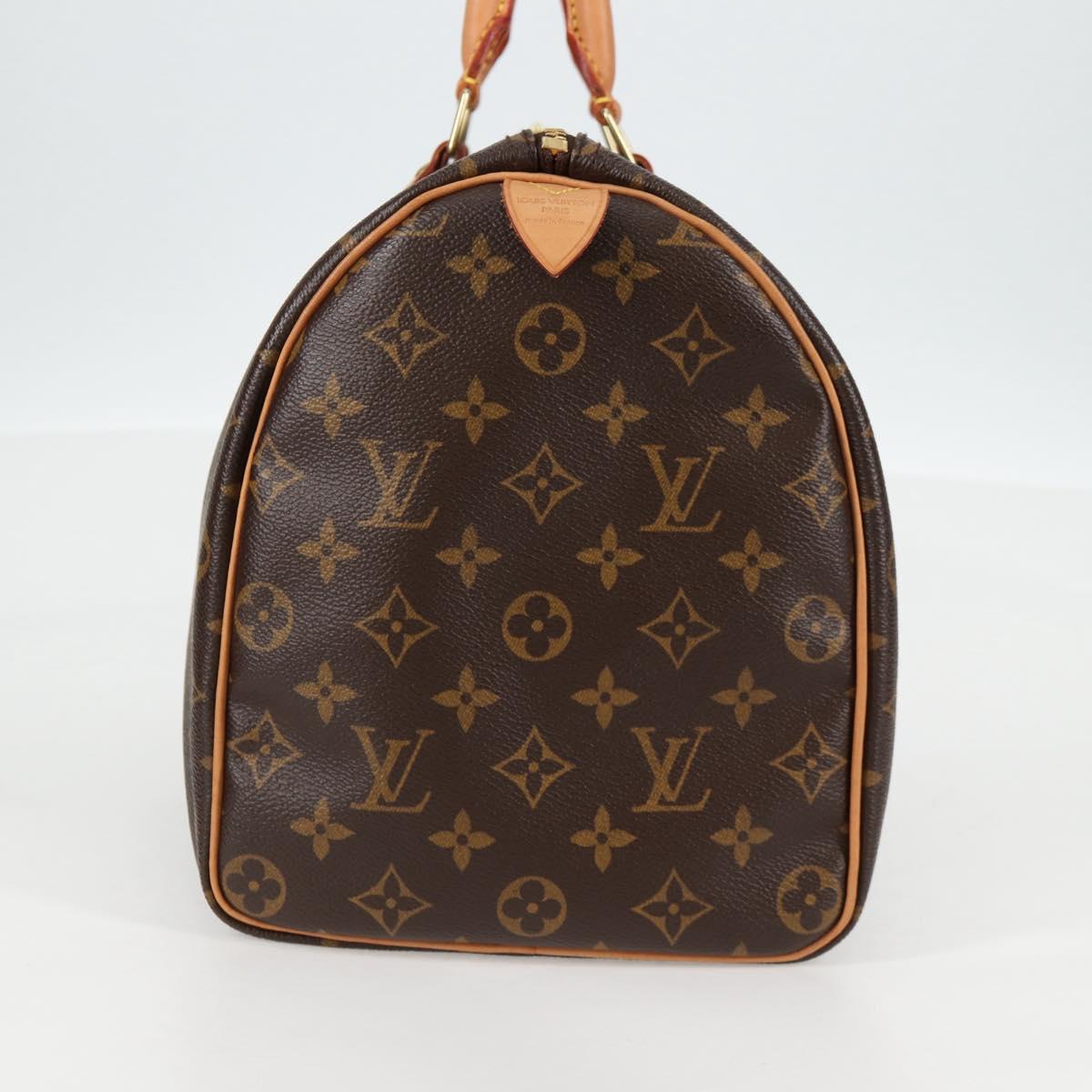 LOUIS VUITTON Monogram Speedy 35 Hand Bag M41524 LV 138963A