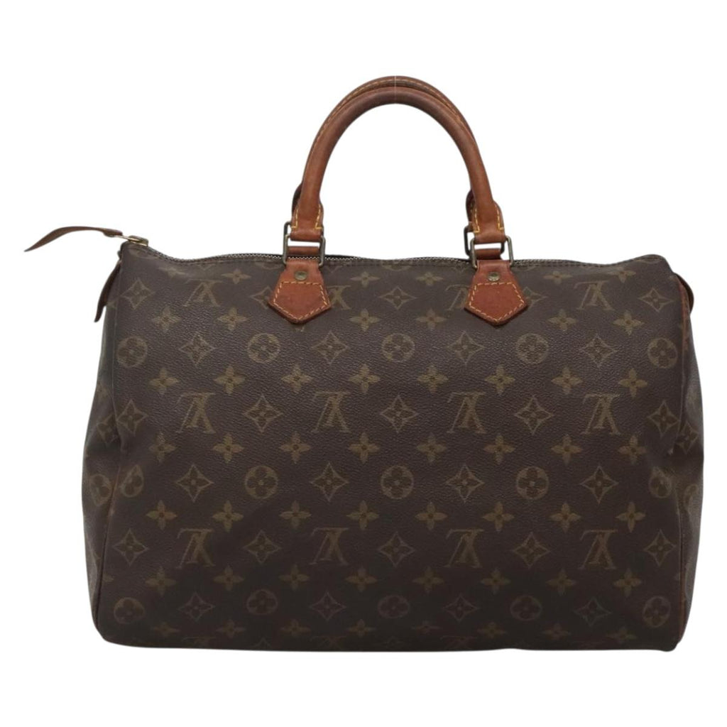 LOUIS VUITTON Monogram Speedy 35 Hand Bag M41524 LV 139084