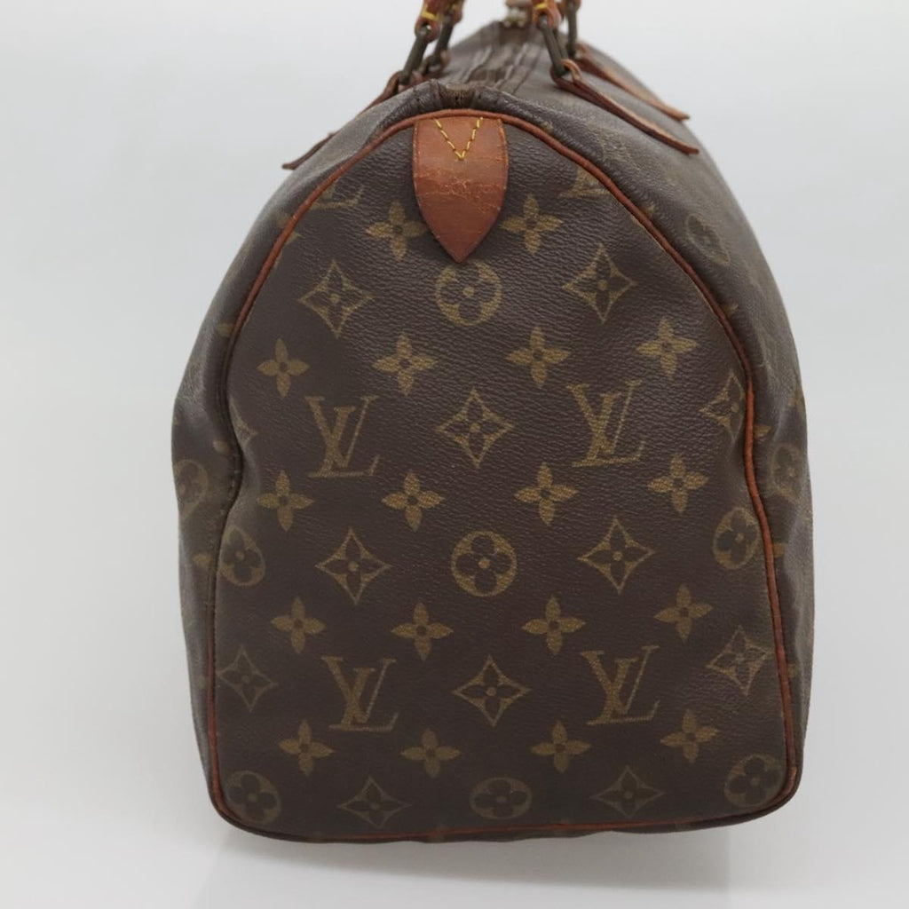 LOUIS VUITTON Monogram Speedy 35 Hand Bag M41524 LV 139084