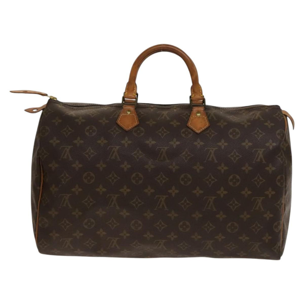LOUIS VUITTON Monogram Speedy 40 Hand Bag M41522 LV 139116