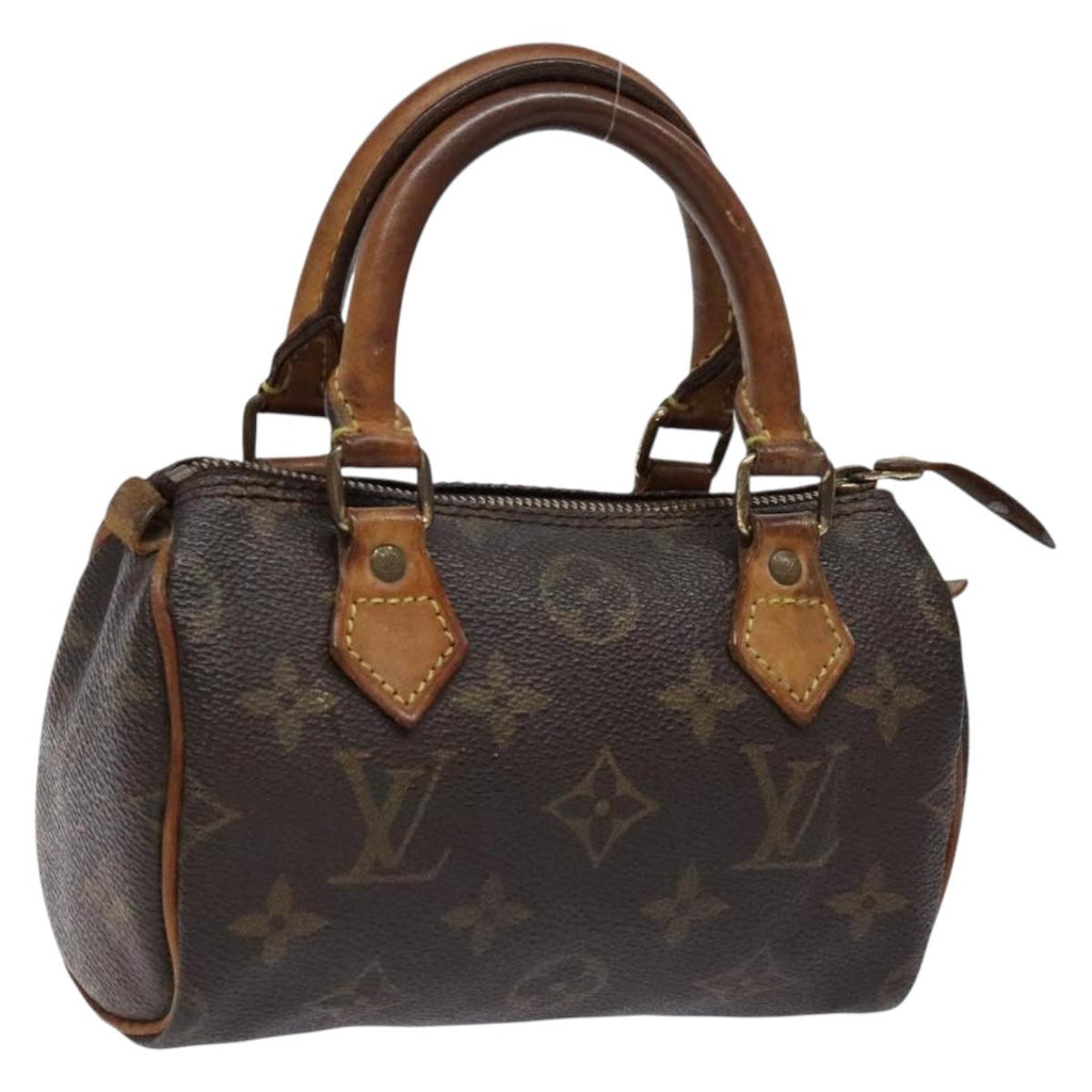 LOUIS VUITTON Monogram Mini Speedy Hand Bag M41534 LV 139147