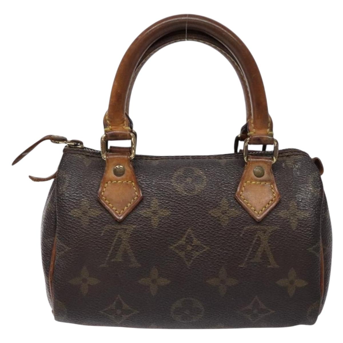 LOUIS VUITTON Monogram Mini Speedy Hand Bag M41534 LV 139147