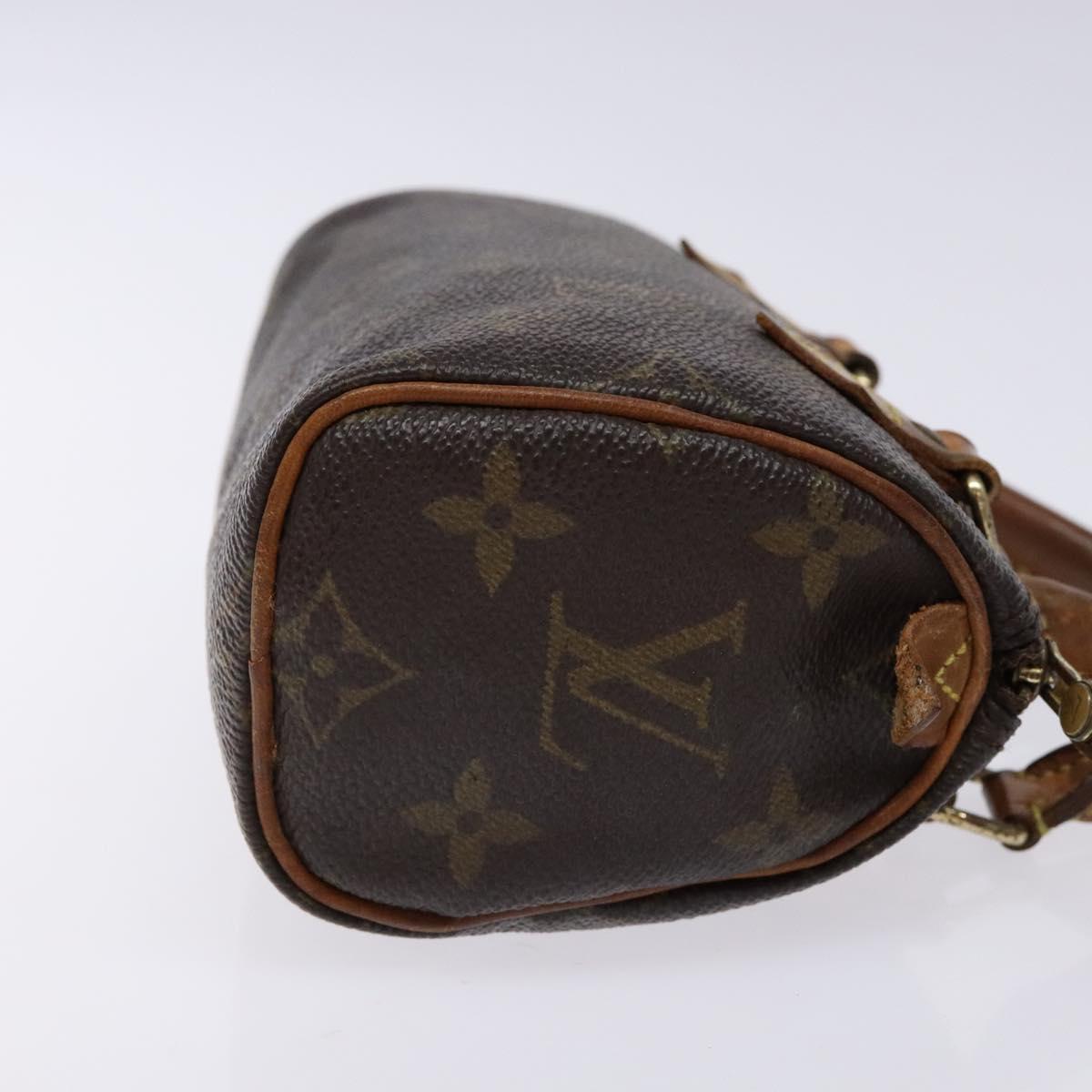 LOUIS VUITTON Monogram Mini Speedy Hand Bag M41534 LV 139147