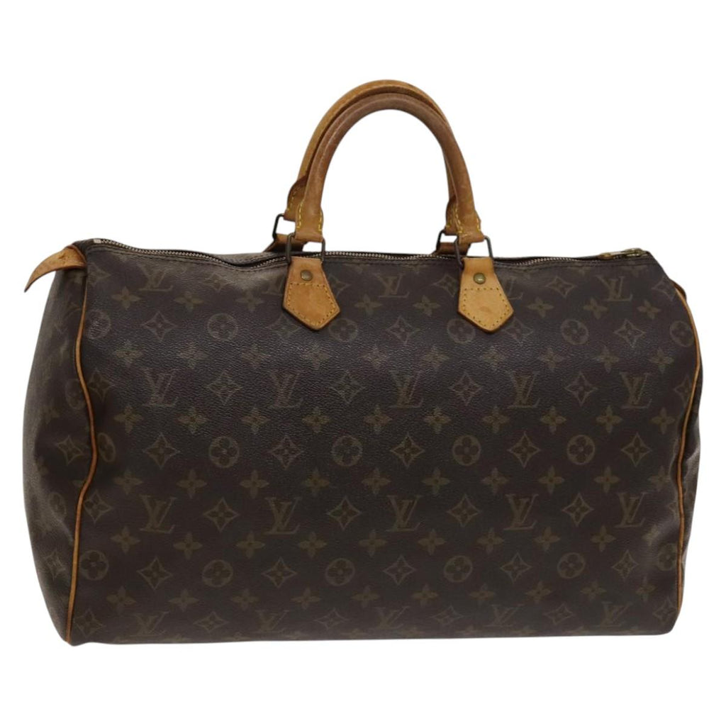 LOUIS VUITTON Monogram Speedy 40 Hand Bag M41522 LV 139182