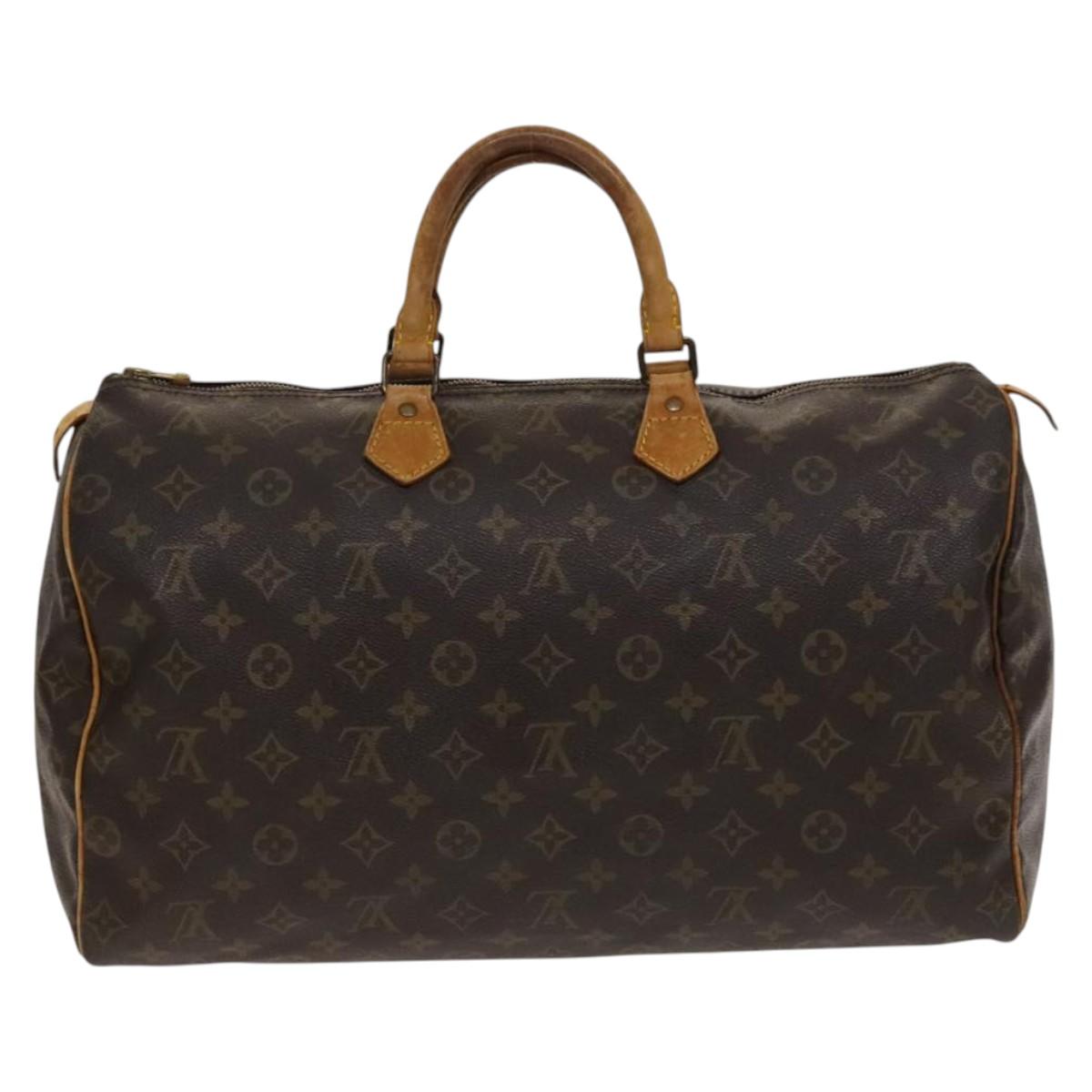 LOUIS VUITTON Monogram Speedy 40 Hand Bag M41522 LV 139182