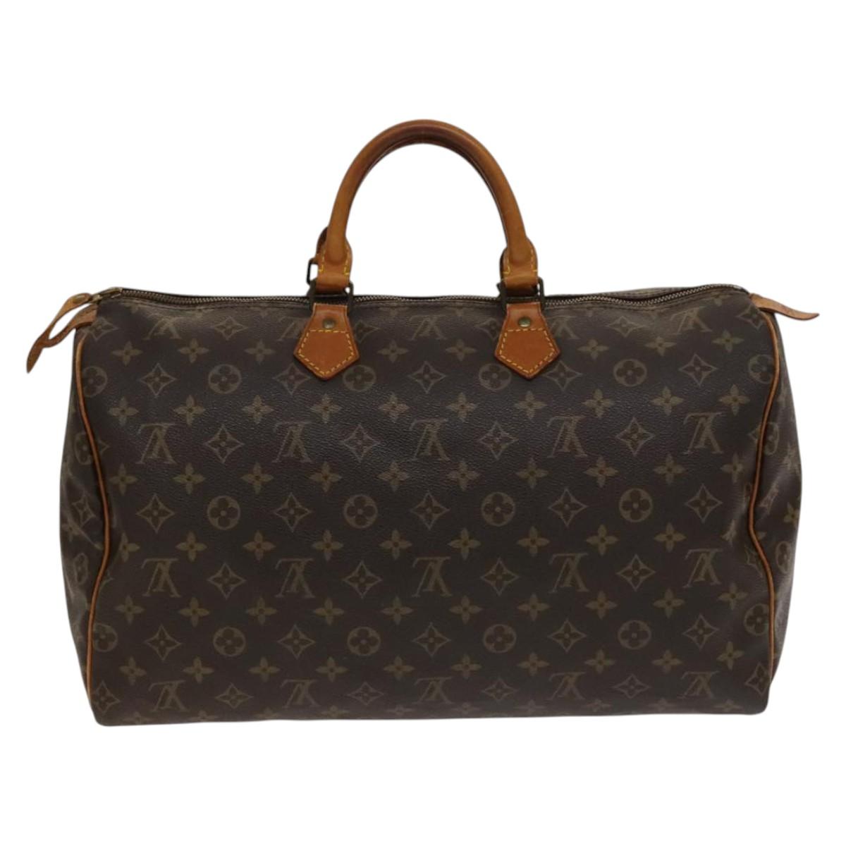 LOUIS VUITTON Monogram Speedy 40 Hand Bag M41522 LV 139230