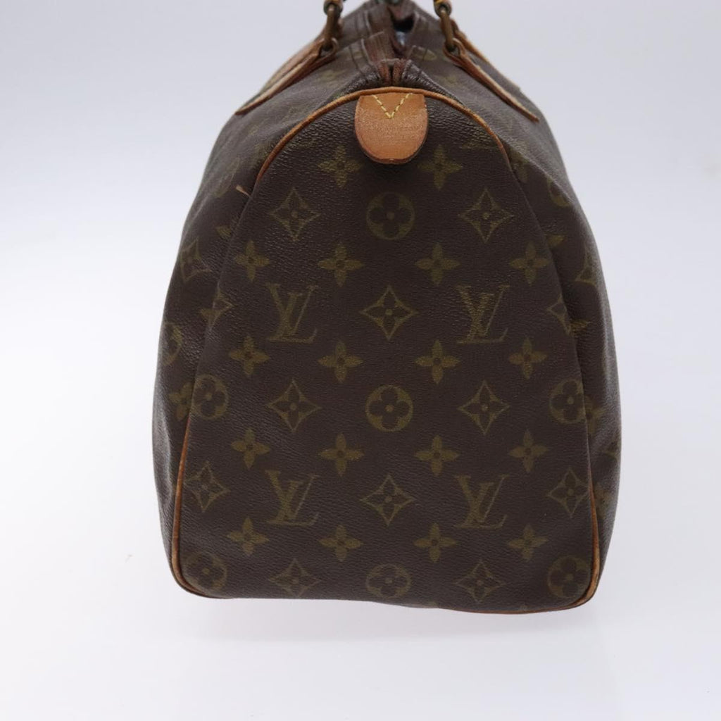 LOUIS VUITTON Monogram Speedy 35 Hand Bag M41524 LV 139298