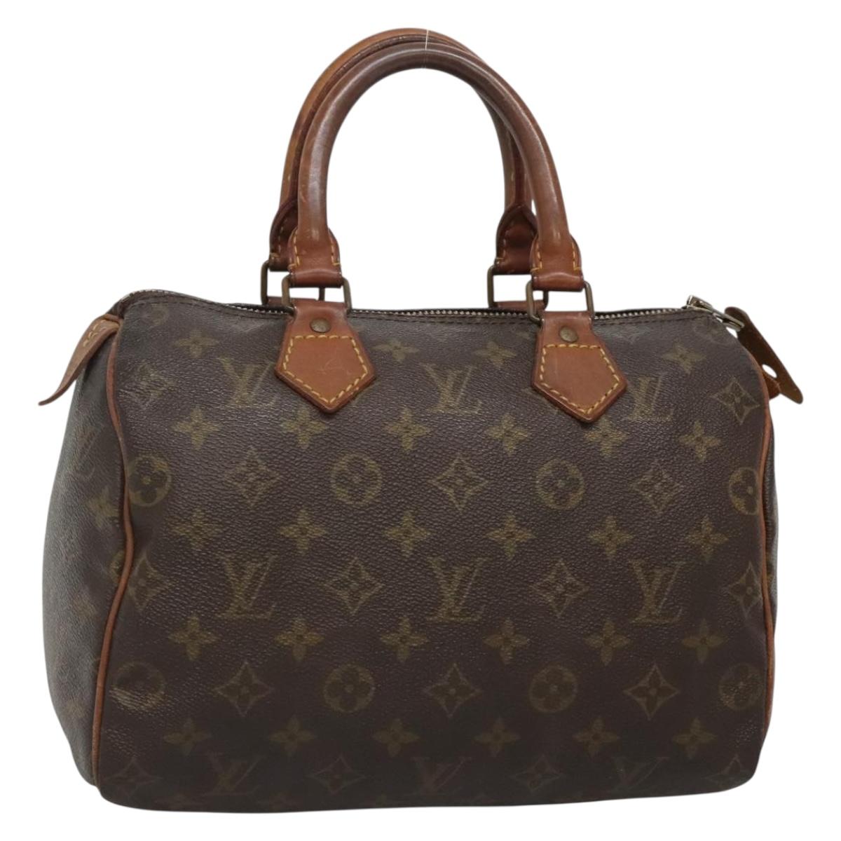 LOUIS VUITTON Monogram Speedy 25 Hand Bag M41528 LV 139299