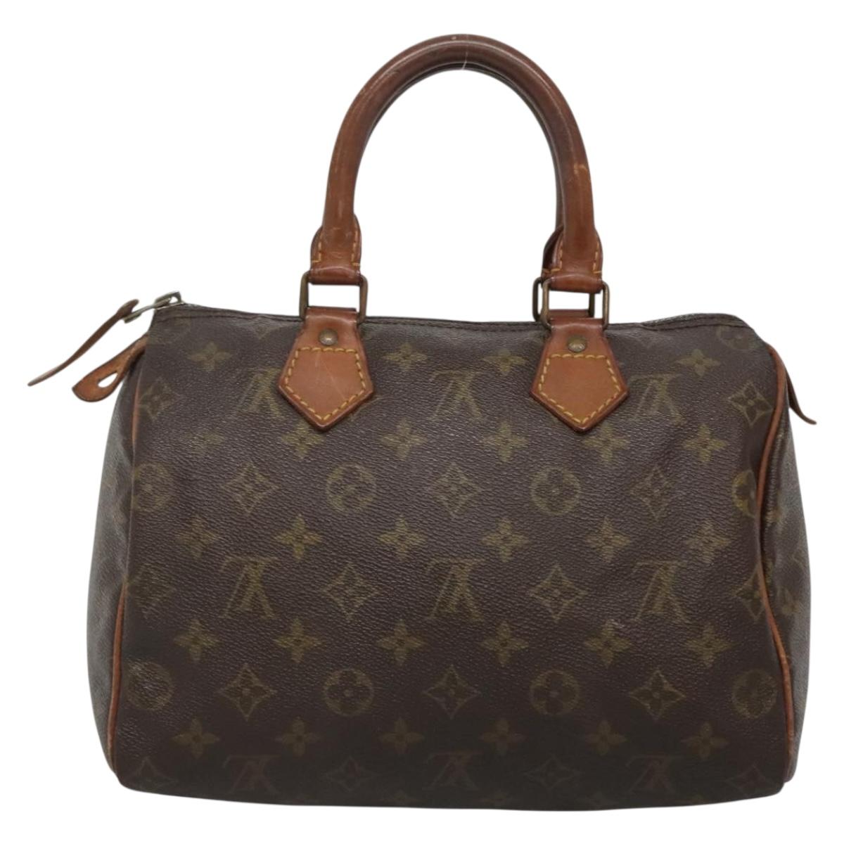 LOUIS VUITTON Monogram Speedy 25 Hand Bag M41528 LV 139299