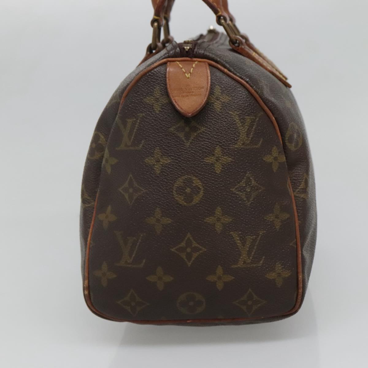 LOUIS VUITTON Monogram Speedy 25 Hand Bag M41528 LV 139299