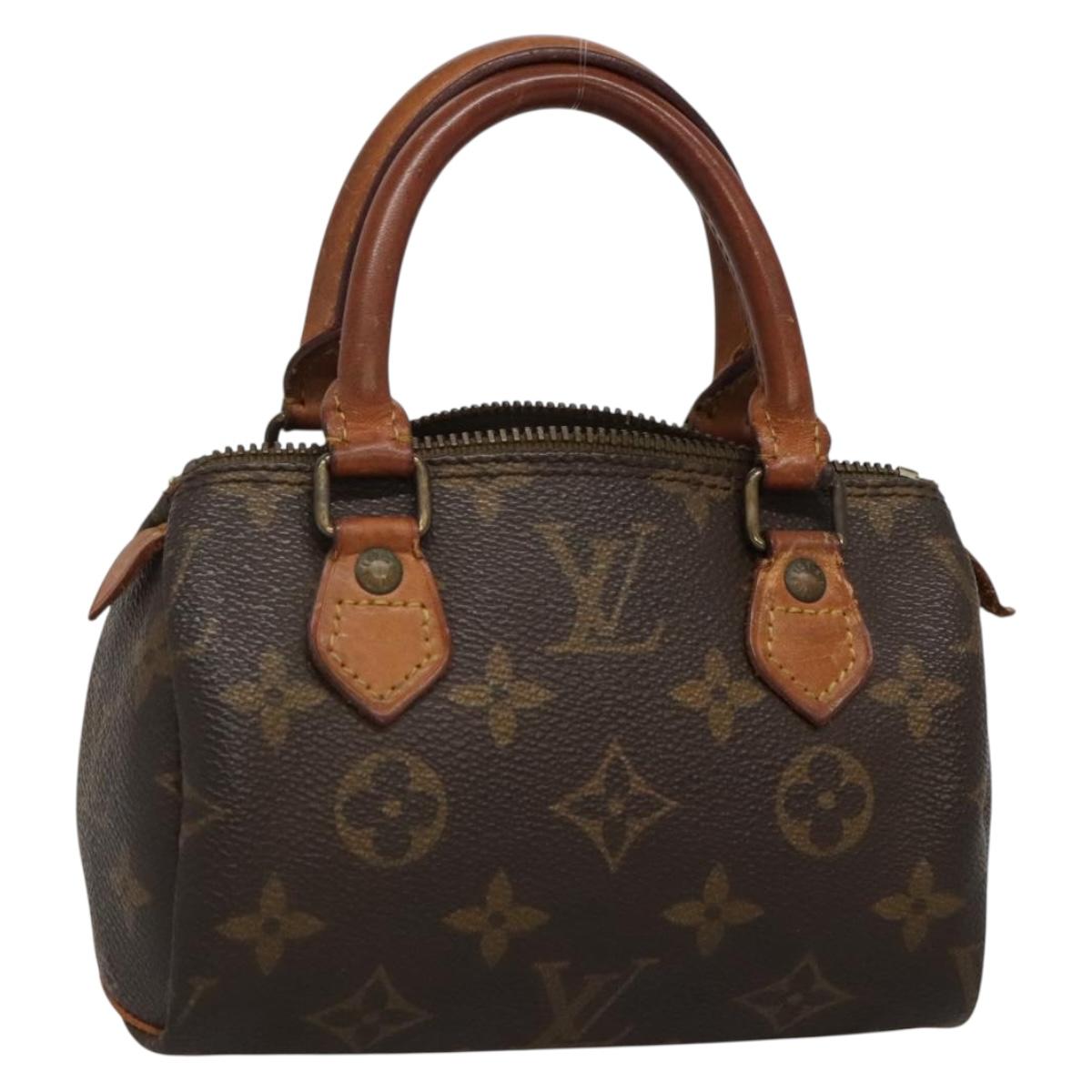 LOUIS VUITTON Monogram Mini Speedy Hand Bag M41534 LV 139380