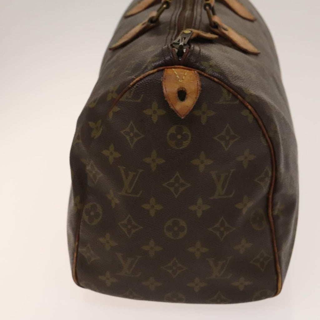 LOUIS VUITTON Monogram Speedy 35 Hand Bag M41524 LV 139416