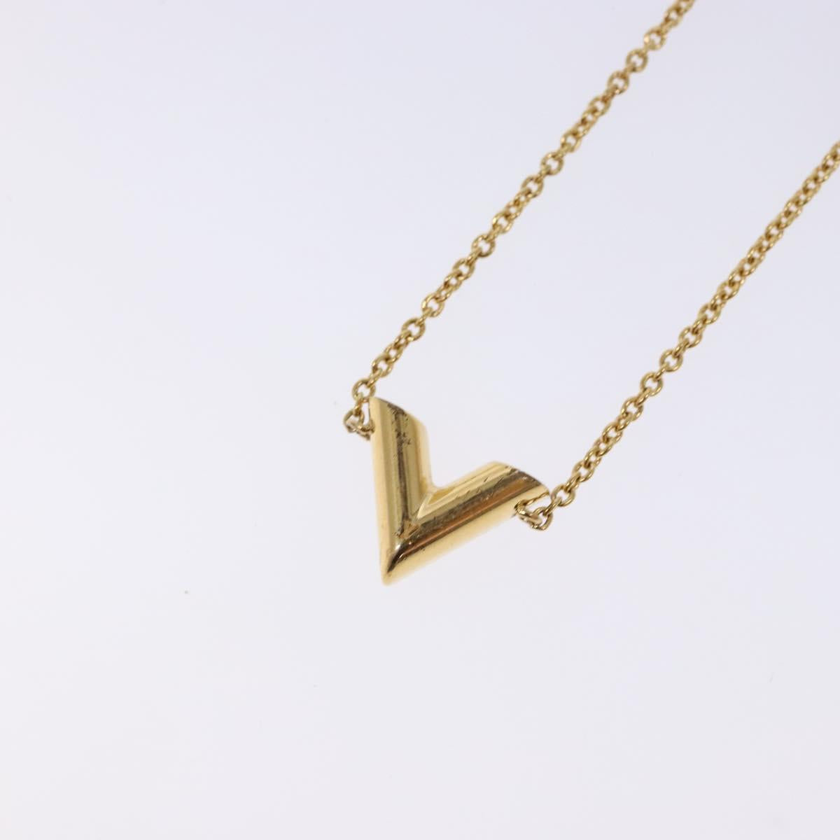 LOUIS VUITTON Essential V Bracelet Gold M61084 LV 139434