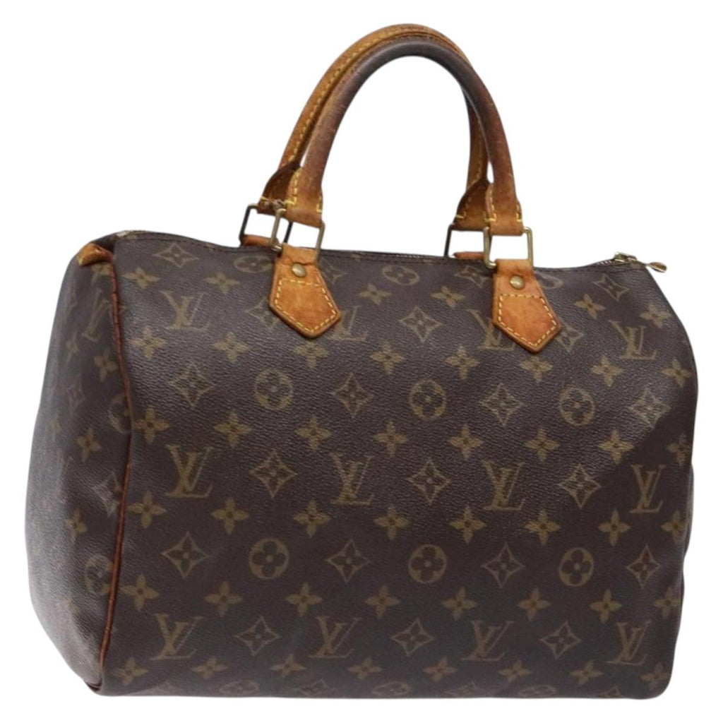LOUIS VUITTON Monogram Speedy 30 Hand Bag M41526 LV 139567