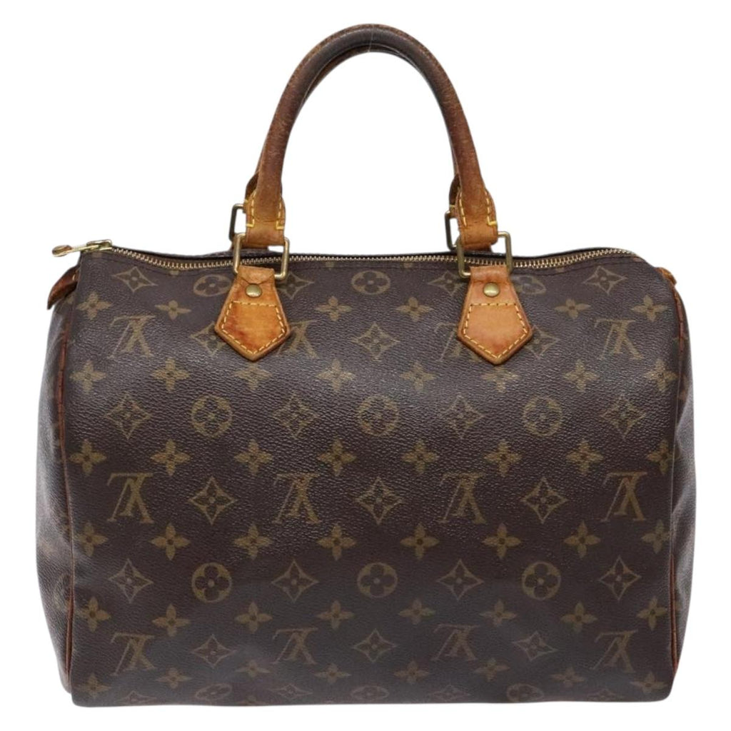 LOUIS VUITTON Monogram Speedy 30 Hand Bag M41526 LV 139567