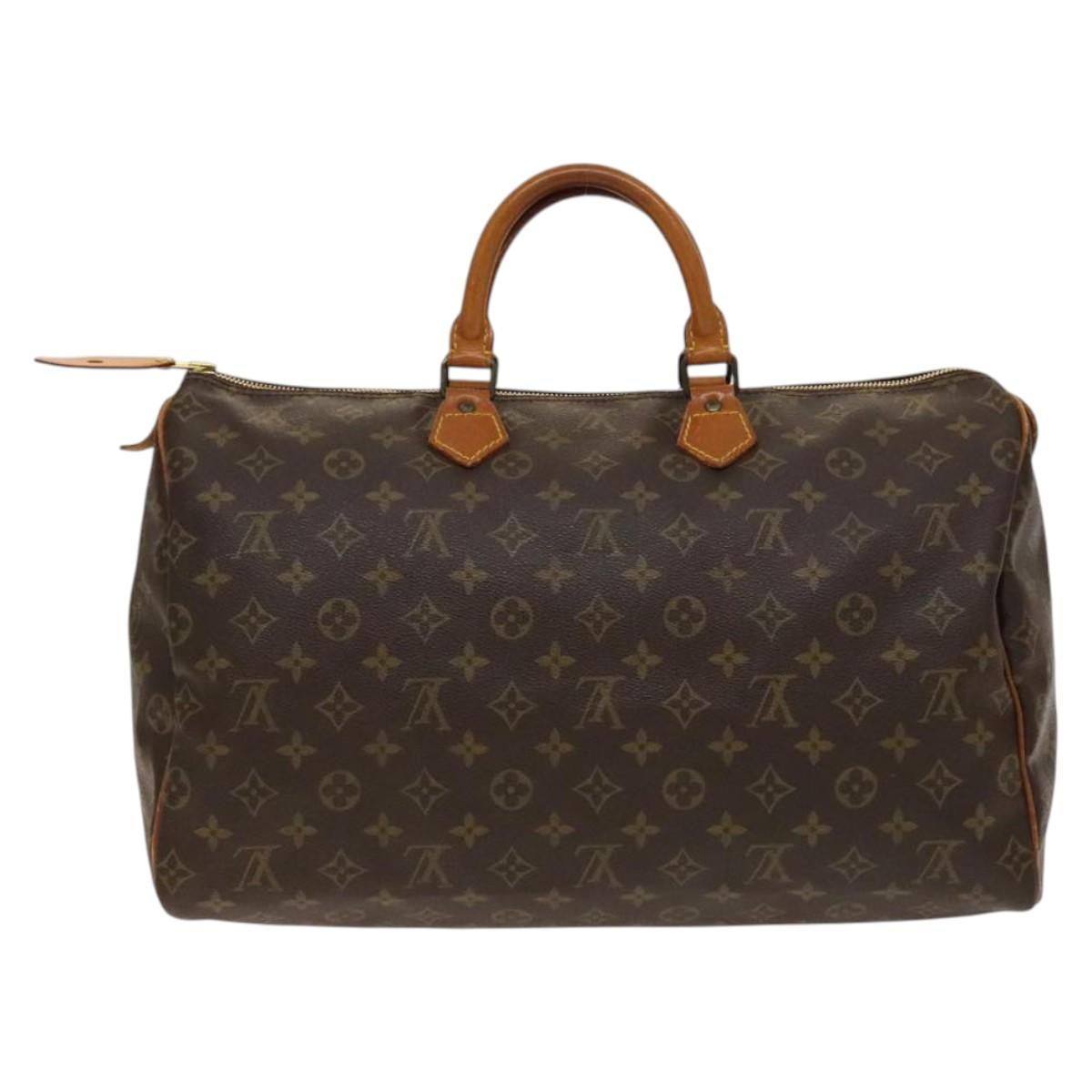 LOUIS VUITTON Monogram Speedy 40 Hand Bag M41522 LV 139568