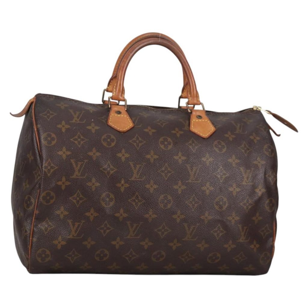 LOUIS VUITTON Monogram Speedy 35 Hand Bag M41524 LV 139570