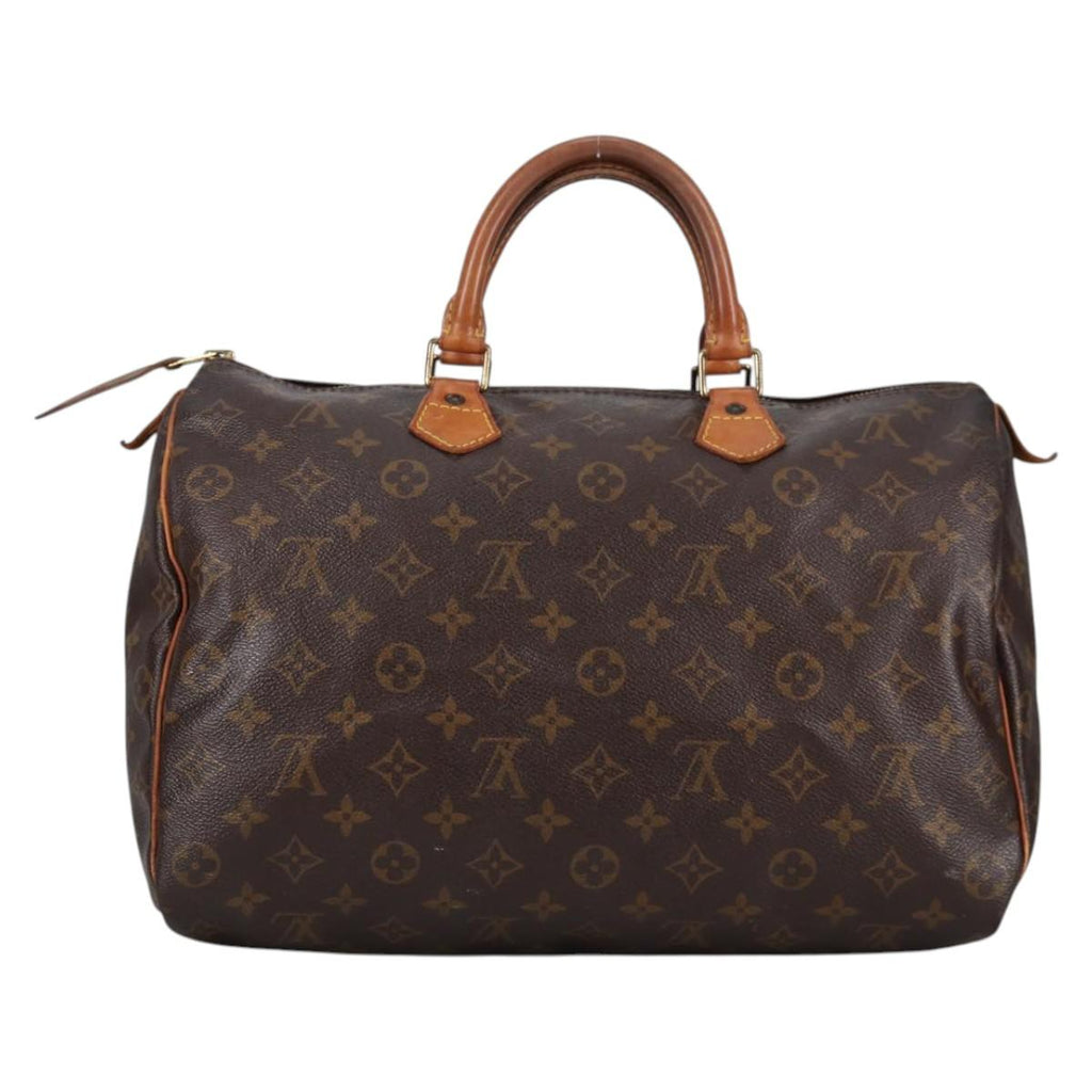 LOUIS VUITTON Monogram Speedy 35 Hand Bag M41524 LV 139570