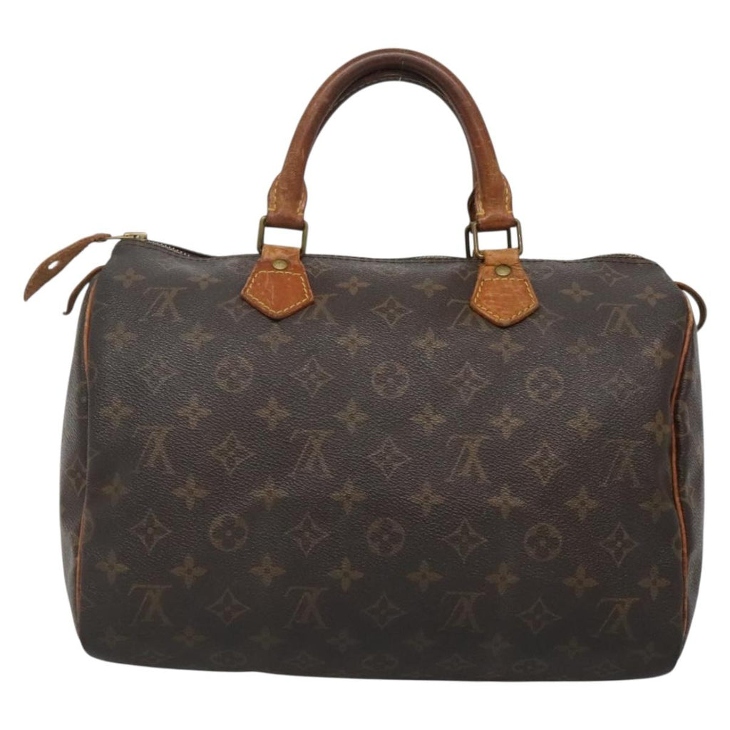 LOUIS VUITTON Monogram Speedy 30 Hand Bag M41526 LV 139680