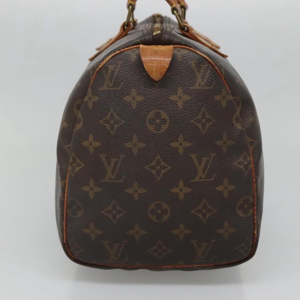 LOUIS VUITTON Monogram Speedy 30 Hand Bag M41526 LV 139680