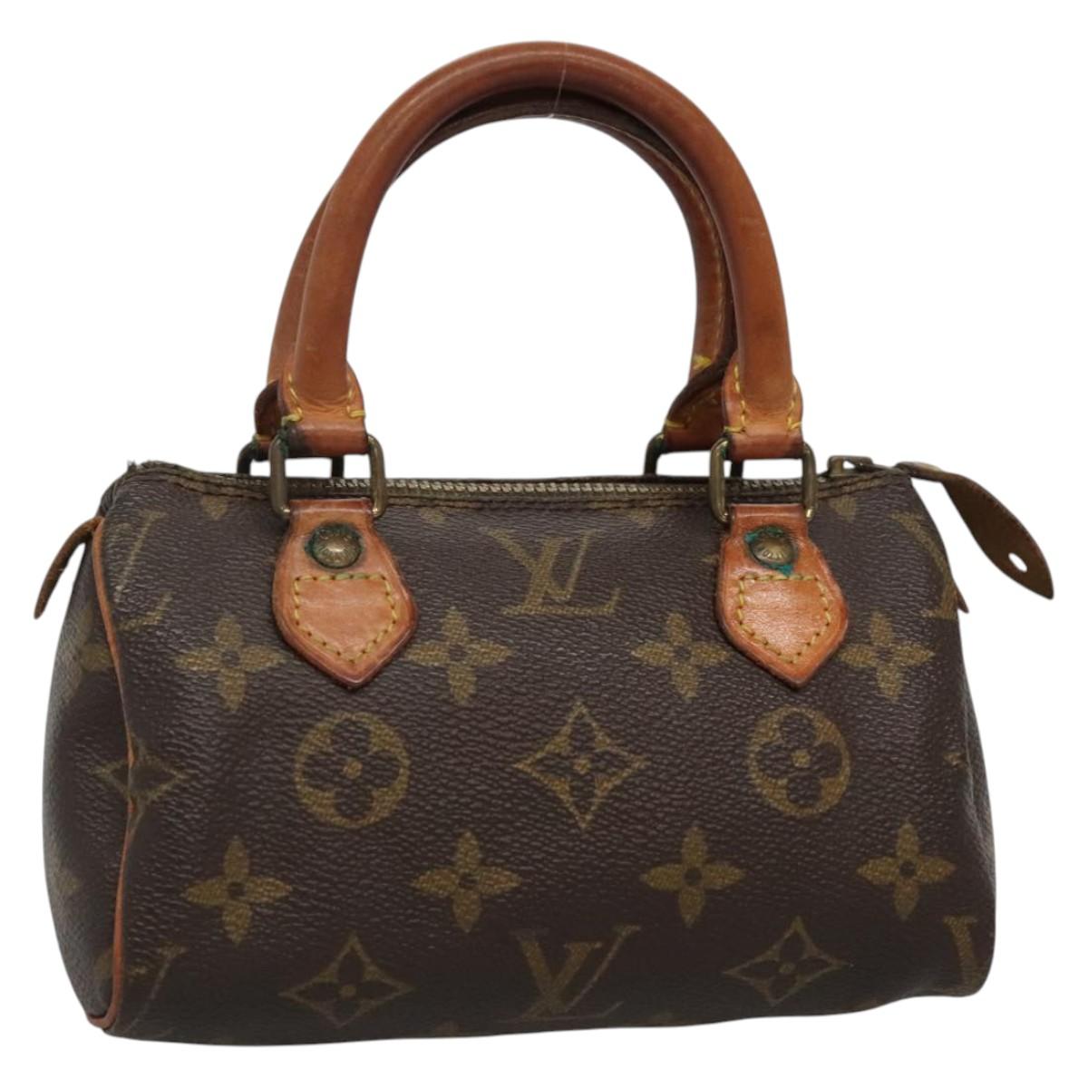LOUIS VUITTON Monogram Mini Speedy Hand Bag M41534 LV 139723