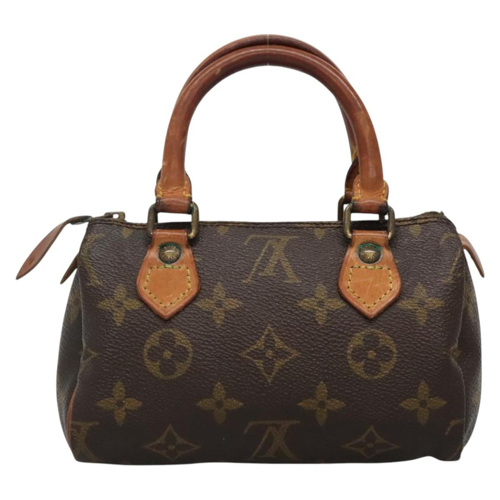 LOUIS VUITTON Monogram Mini Speedy Hand Bag M41534 LV 139723