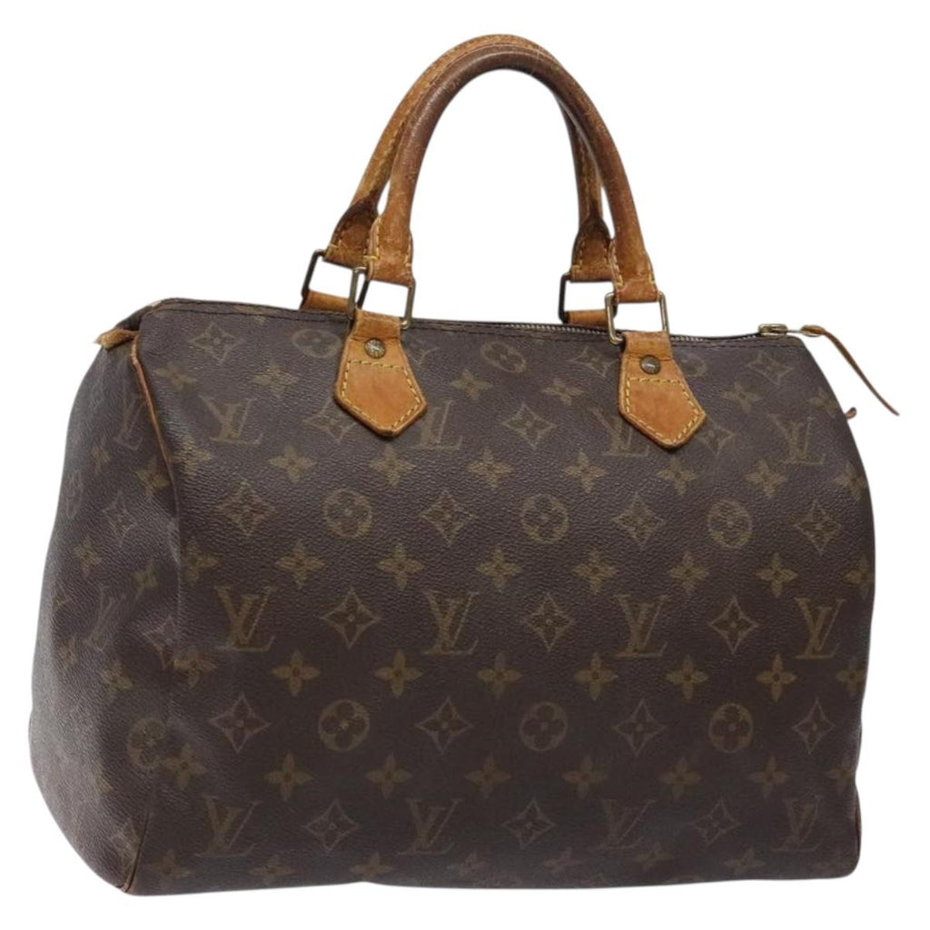 LOUIS VUITTON Monogram Speedy 30 Hand Bag M41526 LV 139806