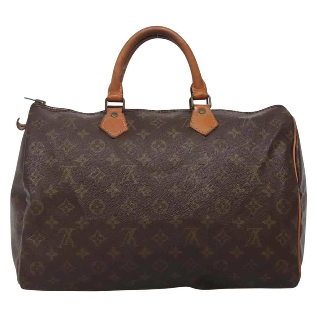 LOUIS VUITTON Monogram Speedy 35 Hand Bag M41524 LV 139832
