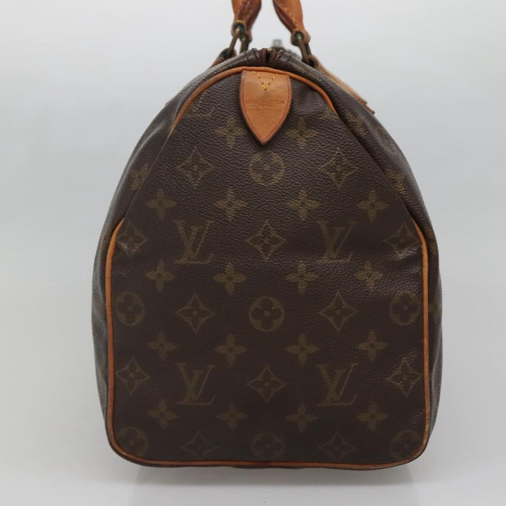 LOUIS VUITTON Monogram Speedy 35 Hand Bag M41524 LV 139832