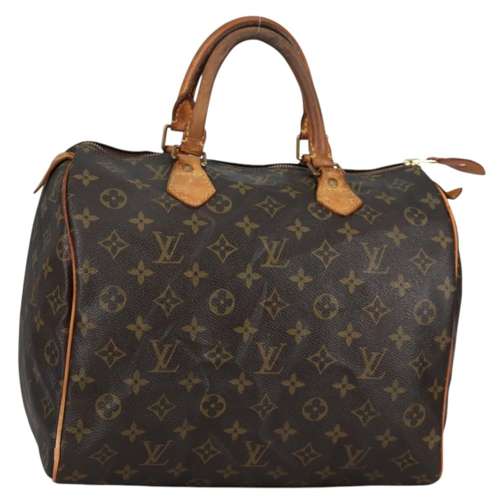 LOUIS VUITTON Monogram Speedy 30 Hand Bag M41526 LV 139953