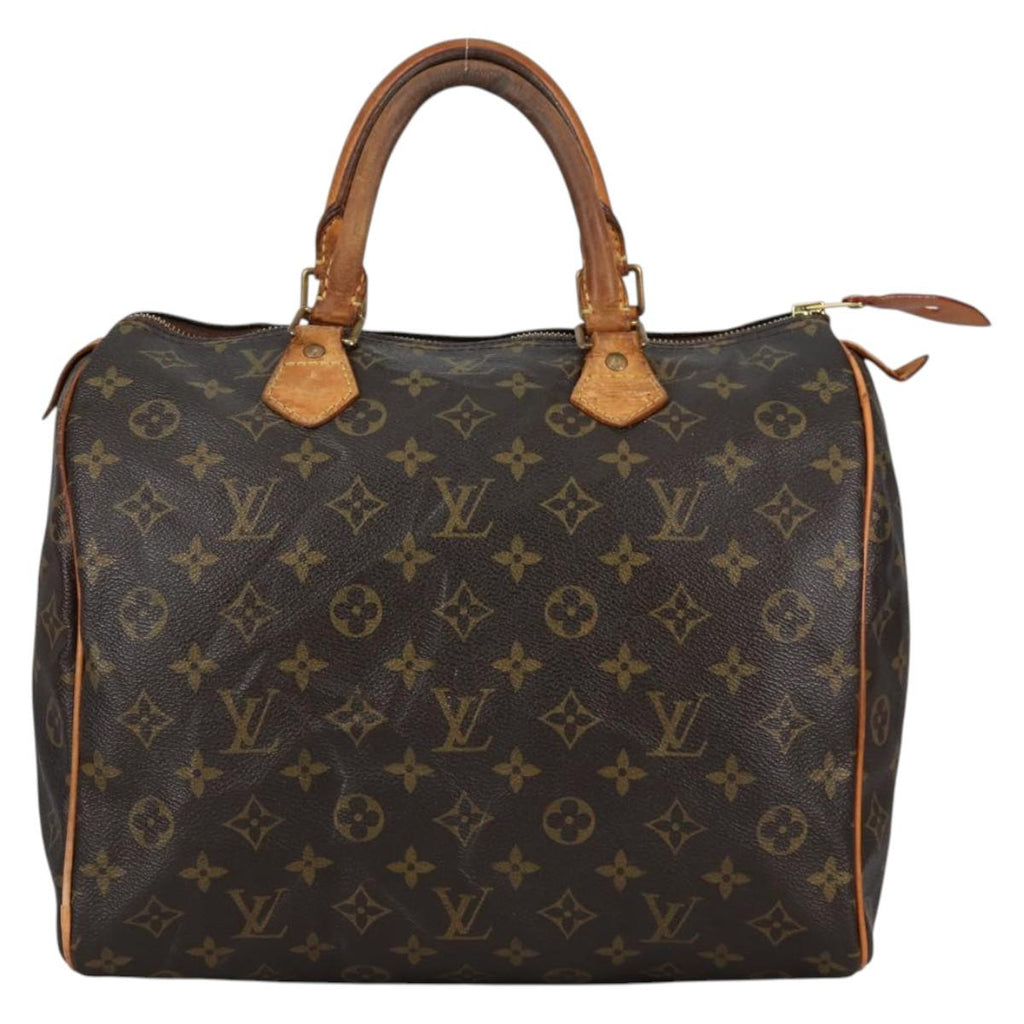 LOUIS VUITTON Monogram Speedy 30 Hand Bag M41526 LV 139953
