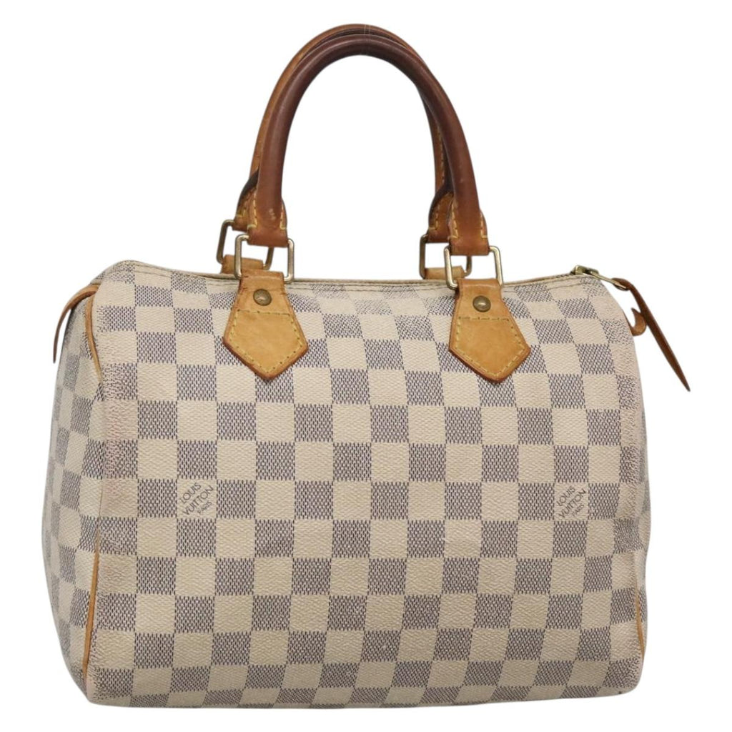LOUIS VUITTON Damier Azur Speedy 25 Hand Bag N41534 LV 140059