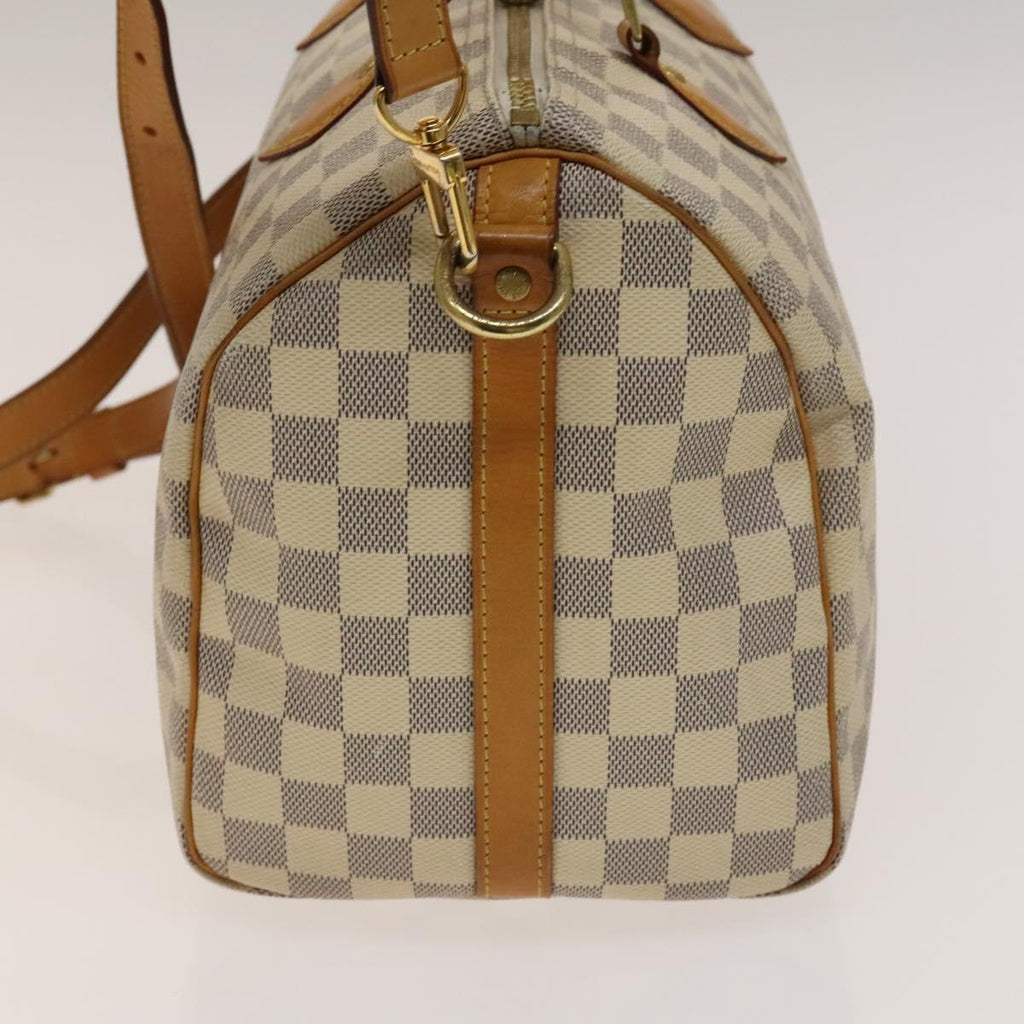 LOUIS VUITTON Damier Azur Speedy Bandouliere 30 Bag 2way N41052 LV 140202