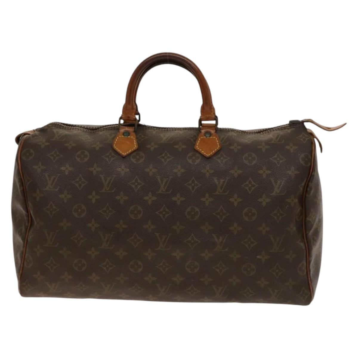 LOUIS VUITTON Monogram Speedy 40 Hand Bag M41522 LV 140349