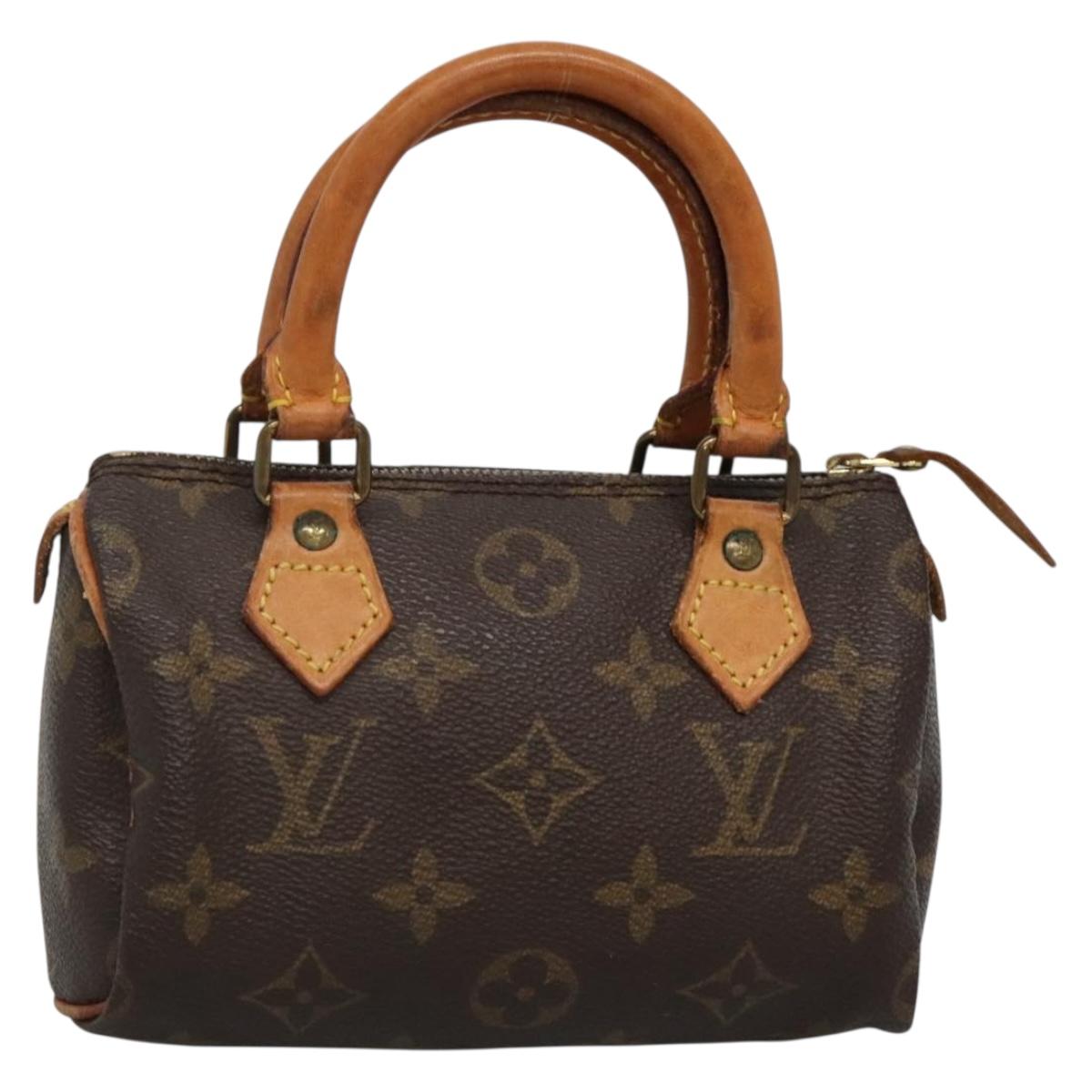 LOUIS VUITTON Monogram Mini Speedy Hand Bag M41534 LV 140507
