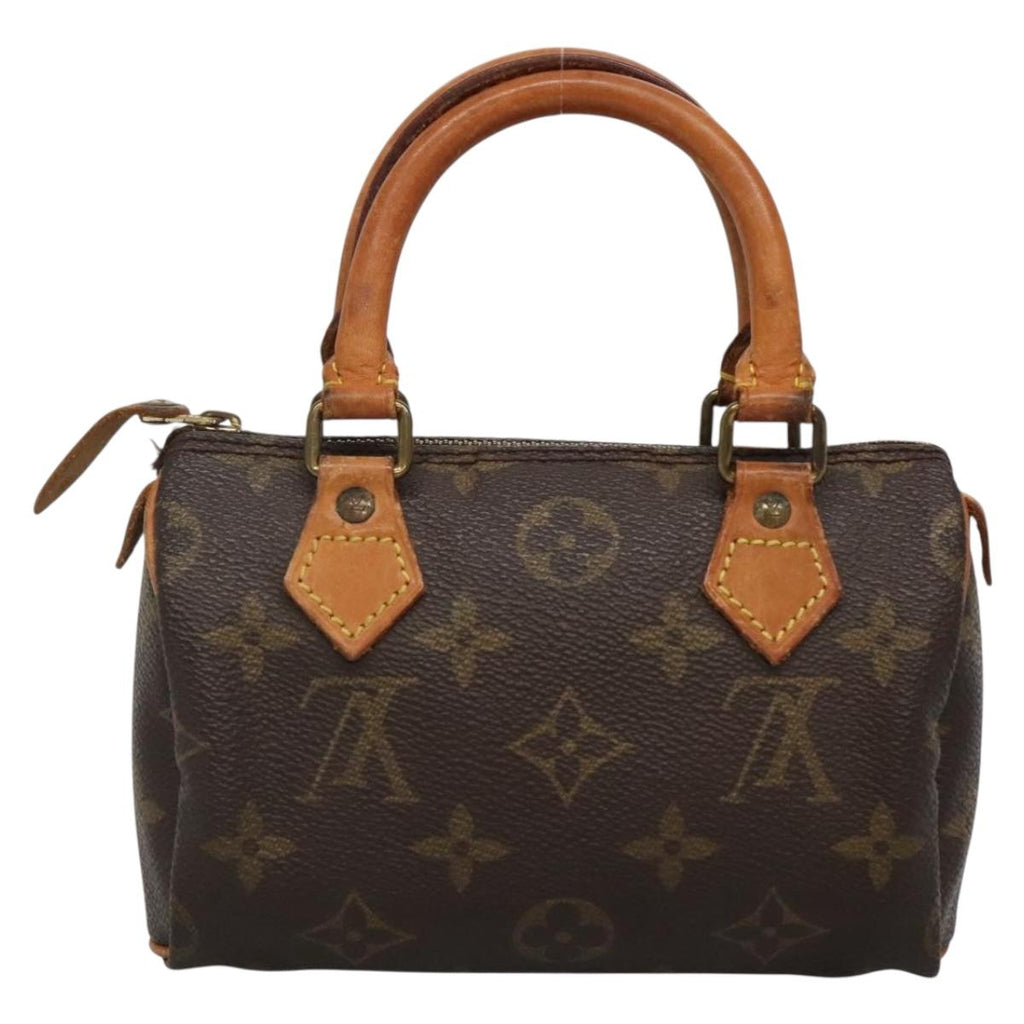 LOUIS VUITTON Monogram Mini Speedy Hand Bag M41534 LV 140507