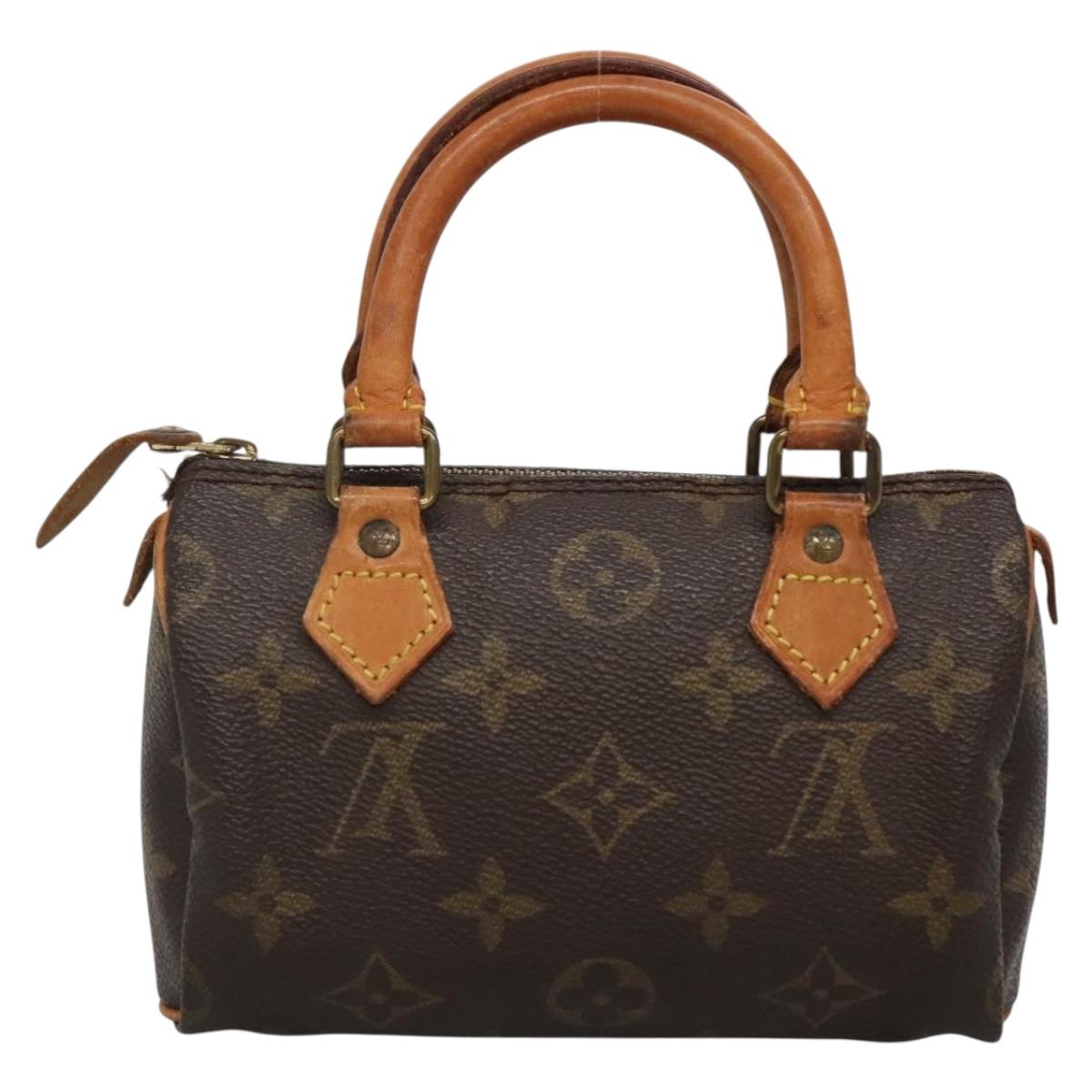 LOUIS VUITTON Monogram Mini Speedy Hand Bag M41534 LV 140507