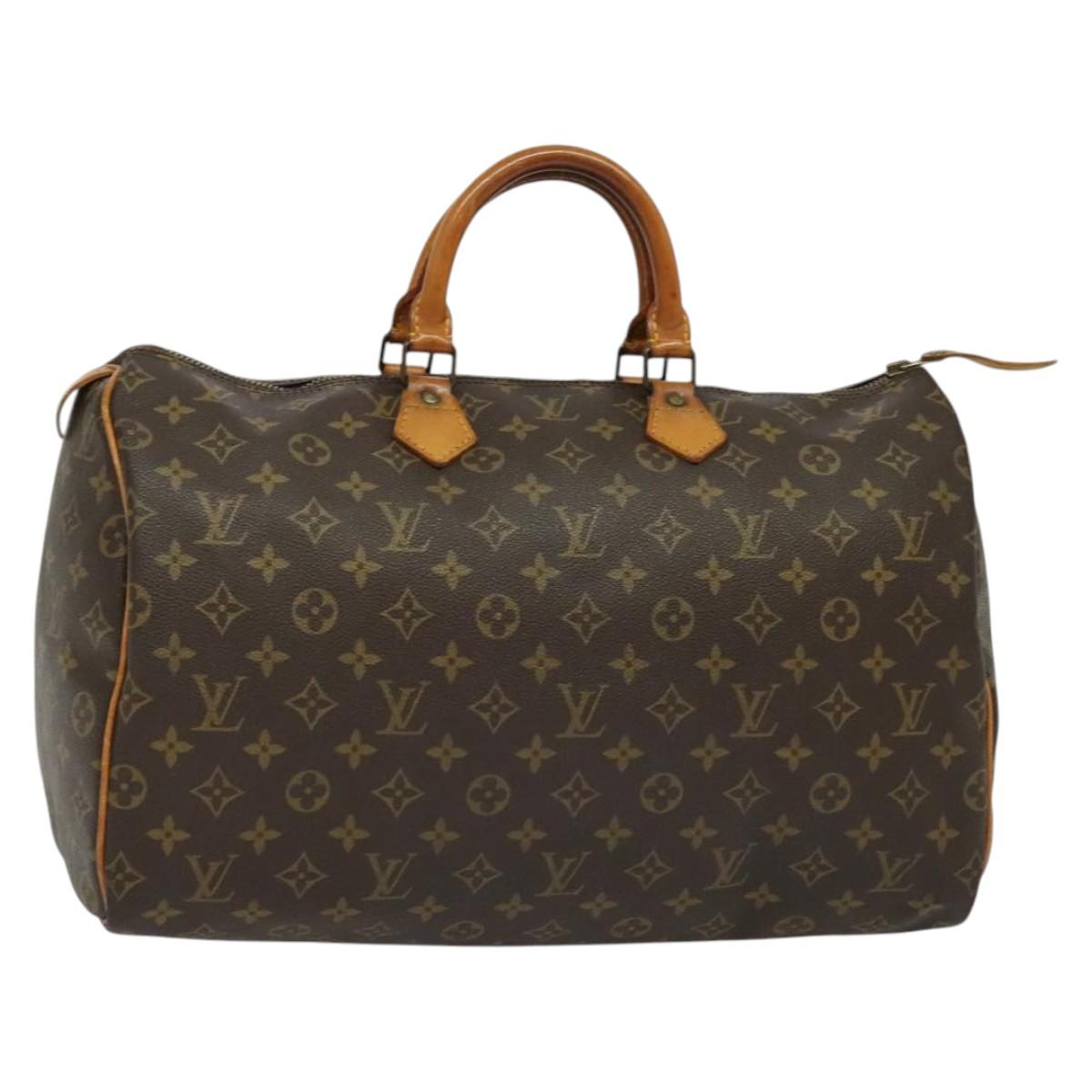 LOUIS VUITTON Monogram Speedy 40 Hand Bag M41522 LV 140600