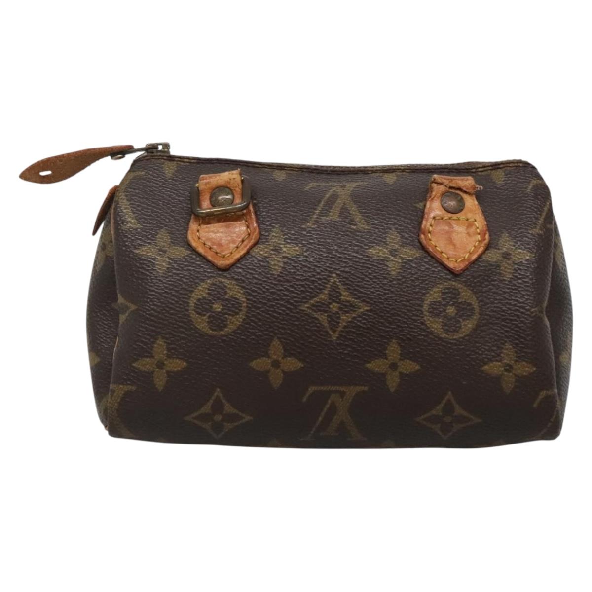 LOUIS VUITTON Monogram Mini Speedy Hand Bag M41534 LV 140754