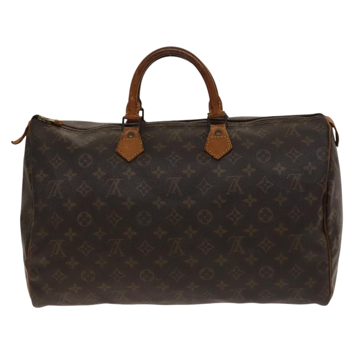 LOUIS VUITTON Monogram Speedy 40 Hand Bag M41522 LV 140773