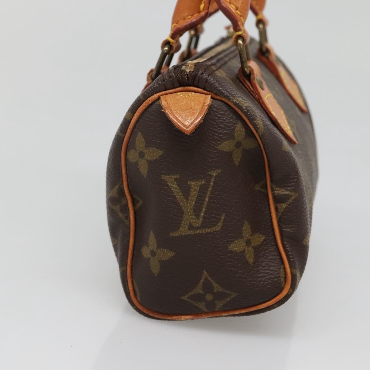 LOUIS VUITTON Monogram Mini Speedy Hand Bag M41534 LV 140853