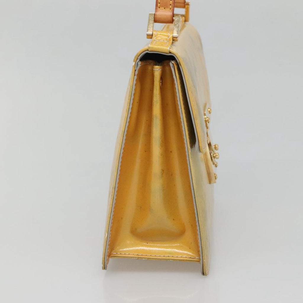 LOUIS VUITTON Monogram Vernis Spring Street Hand Bag Gris M91029 LV 140857