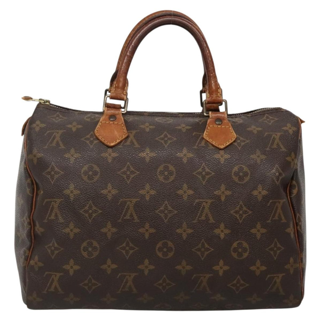 LOUIS VUITTON Monogram Speedy 30 Hand Bag M41526 LV 140937