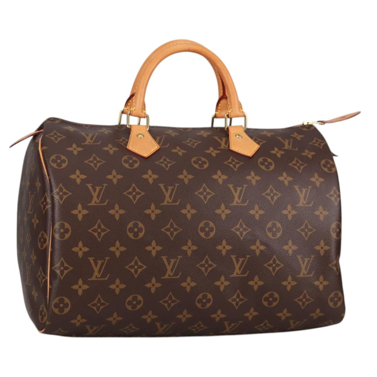 LOUIS VUITTON Monogram Speedy 35 Hand Bag M41524 LV 141141V