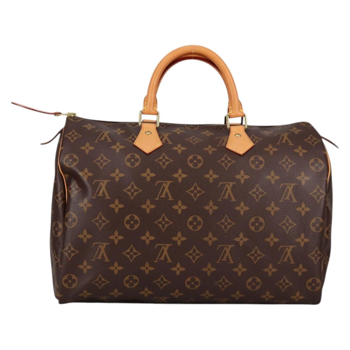 LOUIS VUITTON Monogram Speedy 35 Hand Bag M41524 LV 141141V