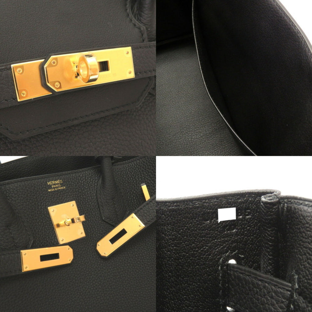 Hermes Birkin 3EN1 Togo Black U Engraved () Handbag
